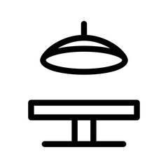 Operating Room Icon Vector Symbol Design Illustration
