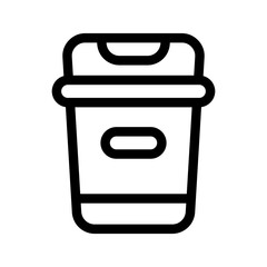 Trash Icon Vector Symbol Design Illustration