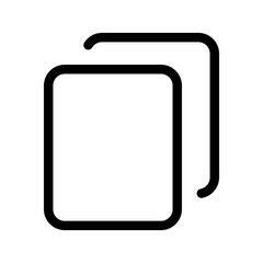 Copy Icon Vector Symbol Design Illustration