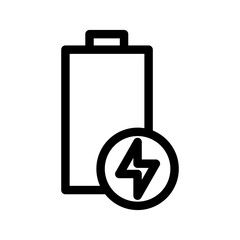 Battery Icon Vector Symbol Design Illustration