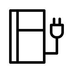 Refrigerator Icon Vector Symbol Design Illustration