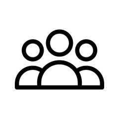 Group Icon Vector Symbol Design Illustration