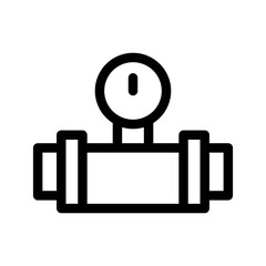 Pipe Icon Vector Symbol Design Illustration