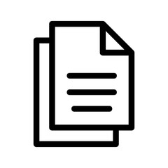 File Icon Vector Symbol Design Illustration