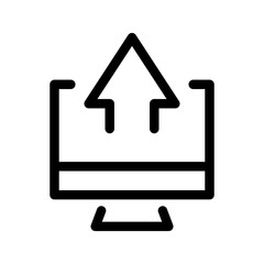 Upload Icon Vector Symbol Design Illustration