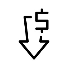 Fototapeta premium Low Price Icon Vector Symbol Design Illustration