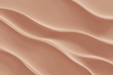 Fototapeta premium PANTONE 17-1230 Mocha Mousse Minimalist 3D Pattern Wallpaper Design
