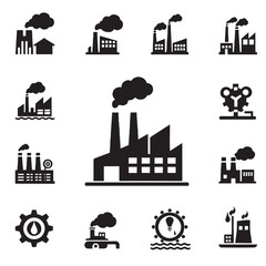 Factory Icons Set.