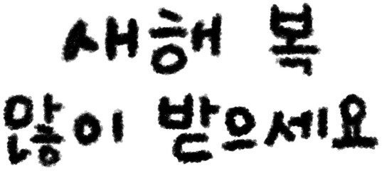 새해 복 많이 받으세요