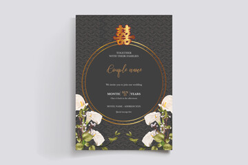 Save the date wedding invitation templates