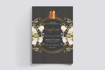 Save the date wedding invitation templates