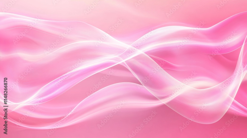 Poster fluid motion abstract artwork digital space background design modern aesthetic soft color palette co