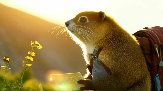 nature, cute, groundhog, wild, mammal, day, wildlife, brown, animal, marmot, fur, squirrel, summer, funny, fauna, groundhog day, marmota, furry, rodent, hog, small, ground, grass, outdoor, spring, hol