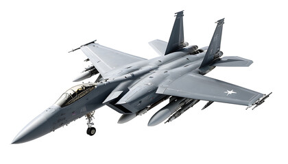 F-15 Eagle Advanced Fighter Jet: Military Aircraft Powerhouse in Flight