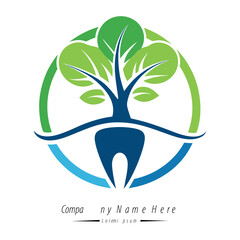 Dental tree logo