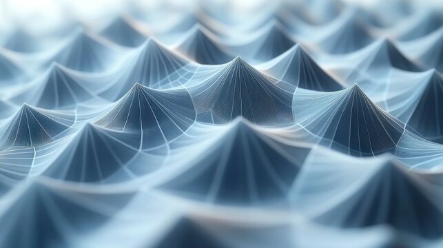 Abstract geometric design of polygons in various shapes and sizes, layered on a white background, adding a dynamic and modern touch to any creative project