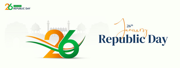 26 January 76th Indian Republic Day Social Media Post, Republic Day Poster, Banner, Web Banner, Greeting Card, Status, Sale Banner