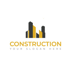 Real Estate vector building construction Repair logo