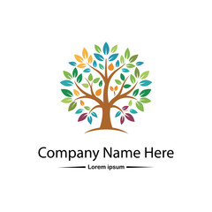 Family tree logo