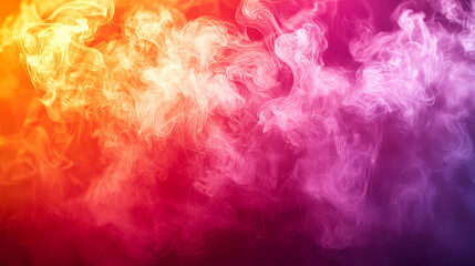 Fototapeta premium Abstract colorful smoke swirls.