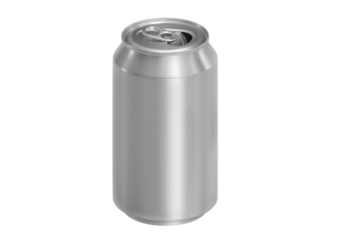 a view open cap of beer or soft drink can, transparent background
