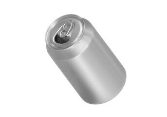 a view open cap of beer or soft drink can, transparent background