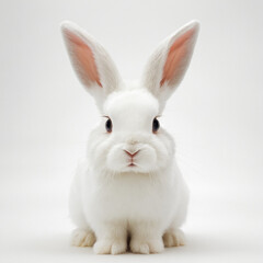 Obraz premium white rabbit