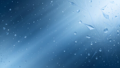 Falling snowflakes blanket frozen branches, transforming the landscape into a magical winter wonderland. Soft bokeh lights create an enchanting backdrop, enhancing the serene atmosphere.