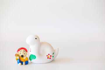 大黒天と巳年のお正月イメージ