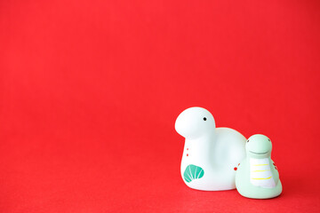 巳年のお正月イメージ