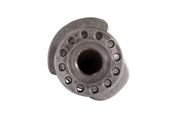 Engine Crankshaft on a white background