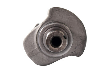Engine Crankshaft on a white background