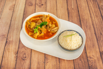 Madrid-style tripe is one of the most typical dishes of the Madrid winter