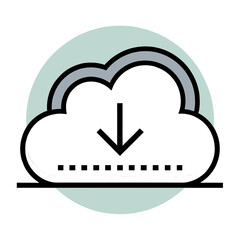cloud computing concept