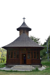 wooden church in the park