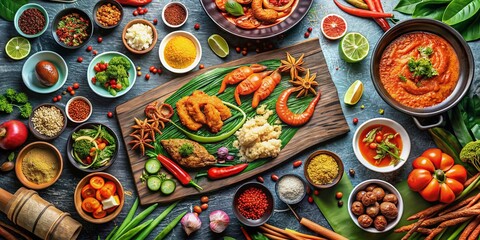Singapore Food Map: Delicious Dishes & Culinary Delights - A Vibrant Photographic Journey
