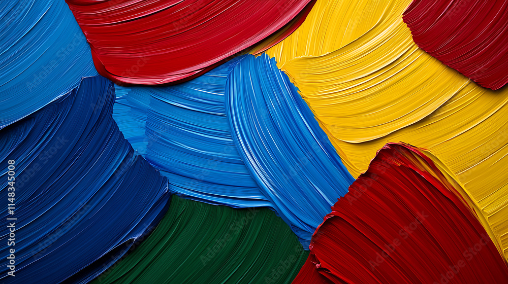 Aufkleber dynamic paint background with gradient colors versatile artistic expression creative studio environm