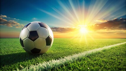 Soccer Field Ball Game, Football Pitch, Sport Field, Ball on Grass, Soccer Ball, Football, Sports Photography, Green Field, Grassy Field, Outdoor Game