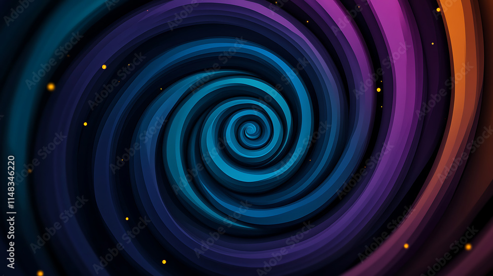 Poster dynamic gradient paint background swirl abstract art digital design vivid color palette versatile vi