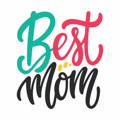 Obraz premium love you cute mom