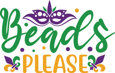 mardi gras svg design