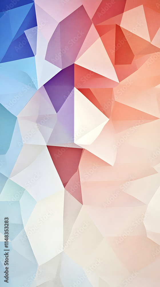 Poster abstract colorful geometric polygon background texture for design.