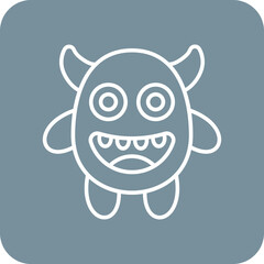 Cute Monster Icon