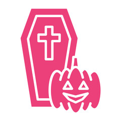 Fototapeta premium Casket Icon