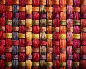 Texture of woven fabric