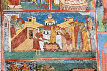 mosaic in the church of the holy sepulchre city