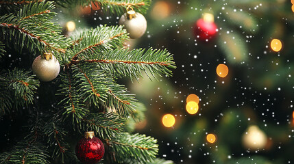 christmas tree zoom background,