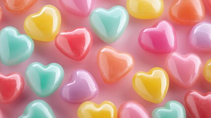 Obraz premium Valentine's Day Themed Background, Generative AI