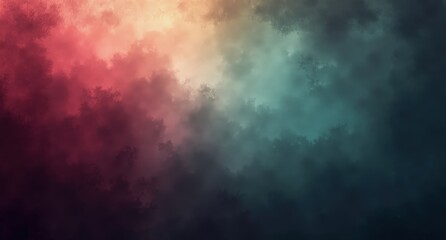 Obraz premium There is a Deep Burgundy + Steel Gray background with gradient and patterns, dynamic Luminous Jade light, and high angle. Riot background, photo, fantasy watercolor