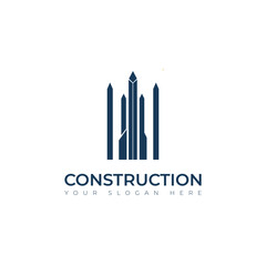 Real Estate construction building Repair logo vector